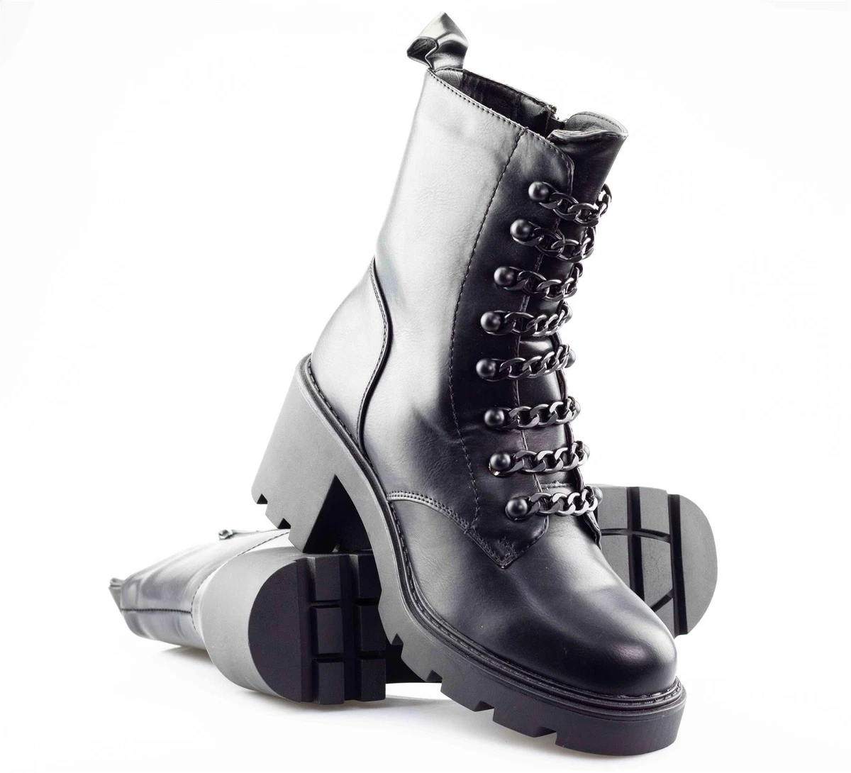 Bulky hotsell combat boots