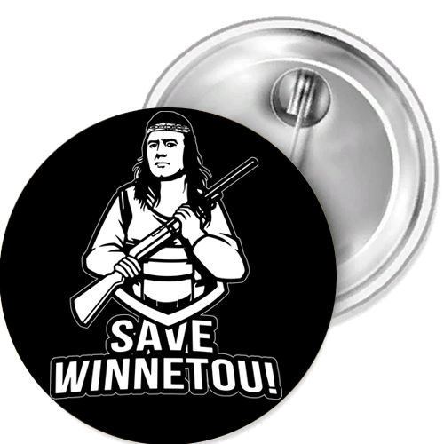 Save Winnetou Part2 Karl May Wes Button Plugger Bottle Opener Mirror- Save Winnetou Part2 Karl May Wes Button Plugger Bottle Opener Mirror-