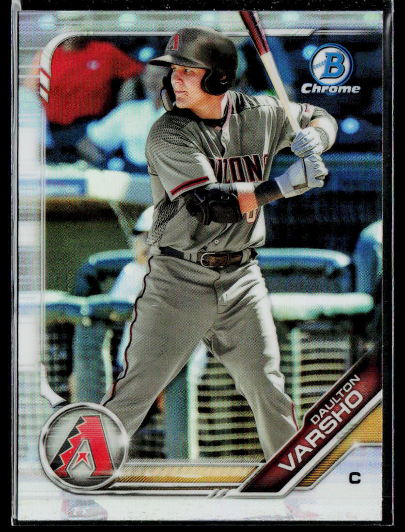 2019 Bowman Draft #BDC-176 Daulton Varsho Chrome Refractor