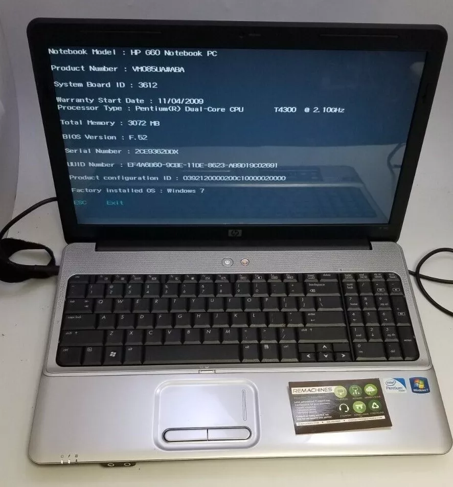 Pentium hp laptop outlet