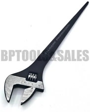 12" Adjustable PLUMBING SPUD WRENCH TAPERED HANDLE ALIGN FLANGE Aligning Bolts