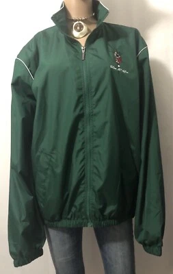 Augusta Sportswear Men’s Jacket Green With White Full Zipper Size M - Image 1 of 4