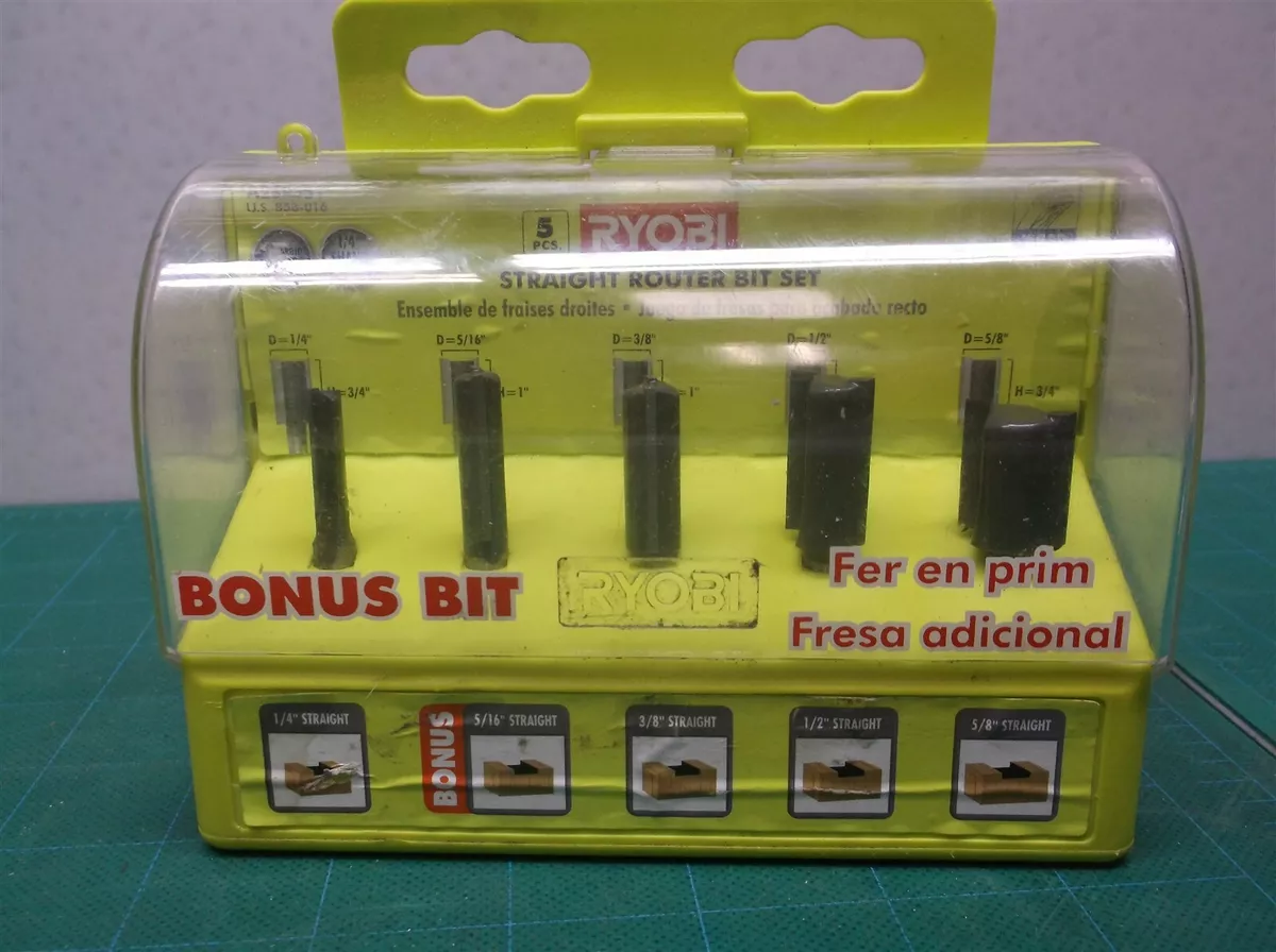 Ryobi router bit set deals