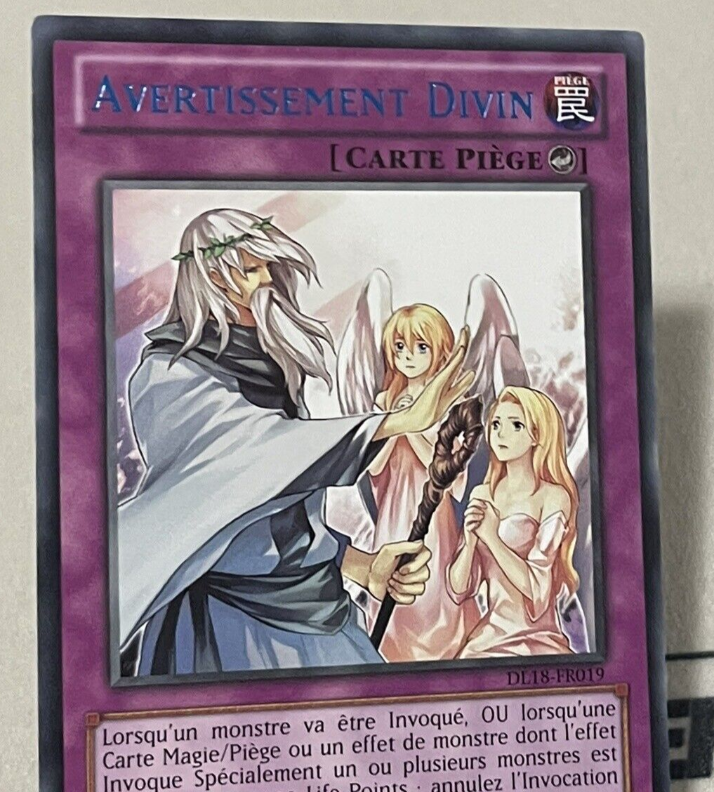 Solemn Warning (Blue) (FRENCH) Duelist League 18 DL18-EN019 | DL18
