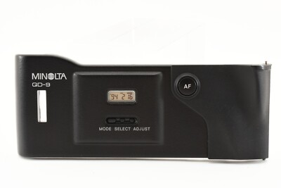 MINT in Box] Minolta Quatz Data Back QD-9 for Maxxum Dynax Alpha
