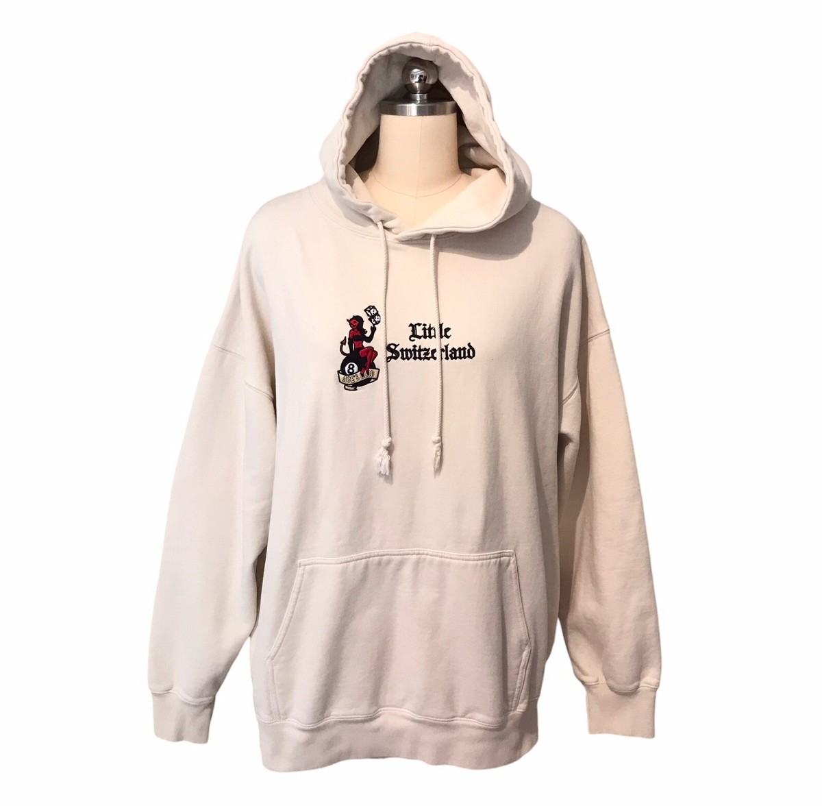 Brandy Melville Little Switzerland Devil Hoodie RARE Oversized