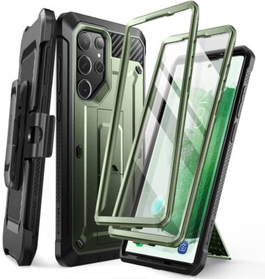 For Samsung Galaxy S23 Ultra 5G, SUPCASE Dual Layer Case Dual Front Frame Cover