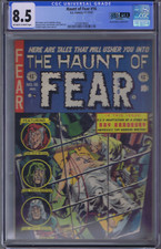 Haunt of Fear #16 E.C 1952 CGC 8.5 (VERY FINE +) Ray Bradbury Adaptation, Ingels