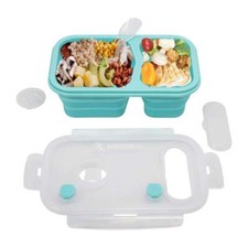Portion Control Bento Lunch Box, Storage Container Plate by BariatricPal