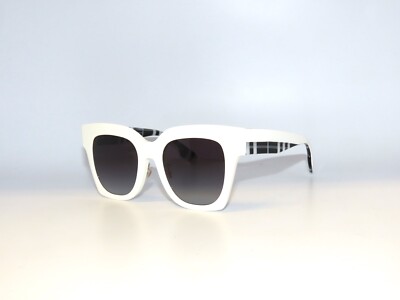 Burberry 4364F 4364 39958G White Gray Gradient Sunglasses BE4364F