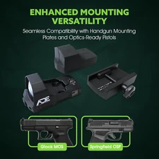 ADE RD3-006A1 Green Dot Reflex Sight For Canik TP9 Elite Combat/SFX RIVAL Pistol