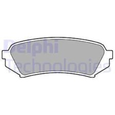 DELPHI Frein Bremsbelegsatz Arrière pour Toyota Land Cruiser 100 Lexus LX