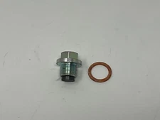 New Cummins Magnetic Oil Drain Plug w/Gasket 3924147 3920773 Dodge Ram 12V