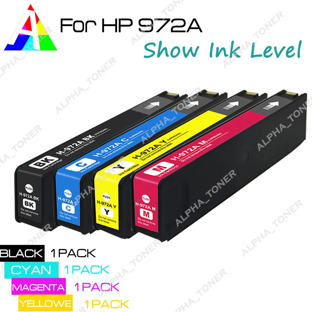Compatible 972A Ink Cartridge For HP Pro 477dw 452dw 377dn 577dw | eBay