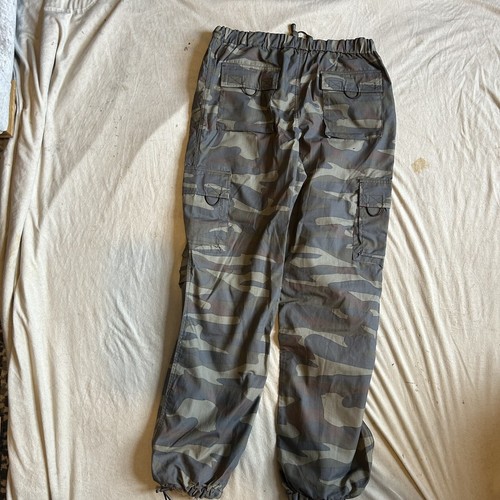 Mens Cargo Combat trousers Elasticated Waist eBay