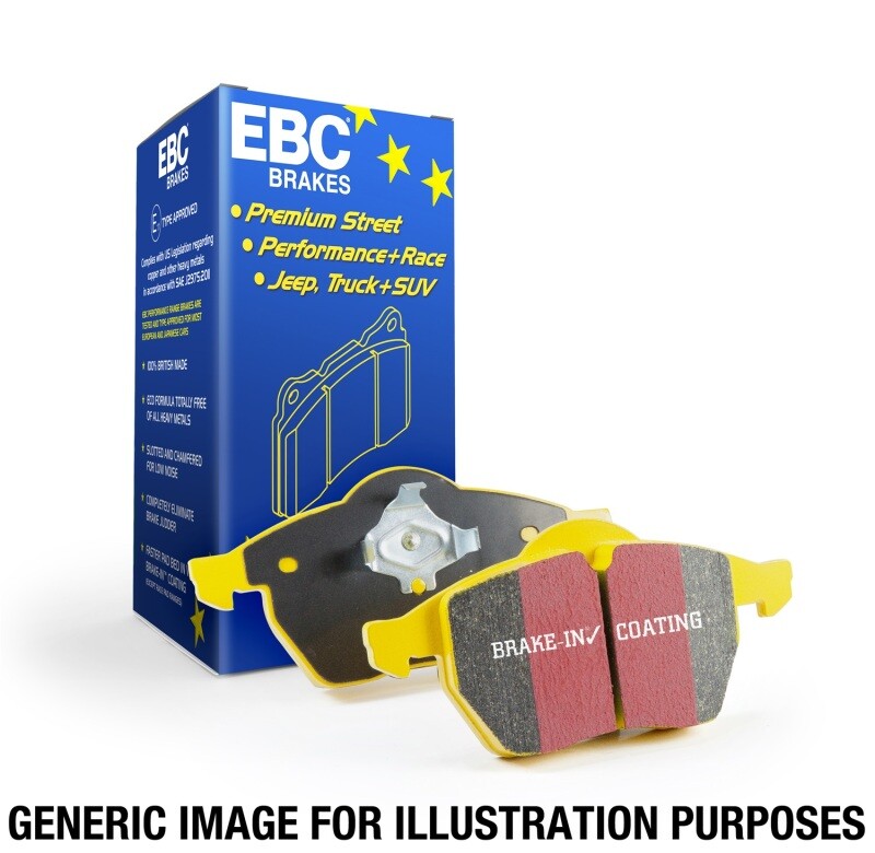 EBC for 10+ Lotus Evora 3.5 Yellowstuff Rear Brake Pads - ebcDP4060R