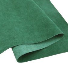 1.5-2.0mm Thick Suede Leather Cow Skins Pieces Soft Tooling Leather Multicolored