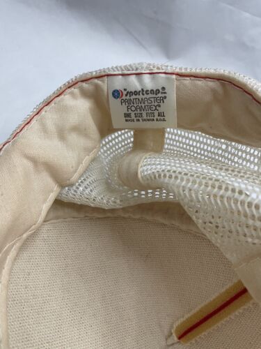 Vintage Coca-Cola Mesh Snapback Trucker Hat - Sportcap Brand Collectible - Picture 6 of 6