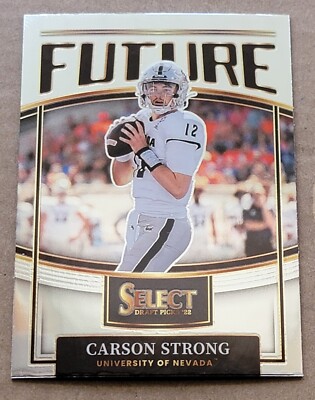 Carson Strong - Future - 2022 Panini Select Draft Picks - #F-CS