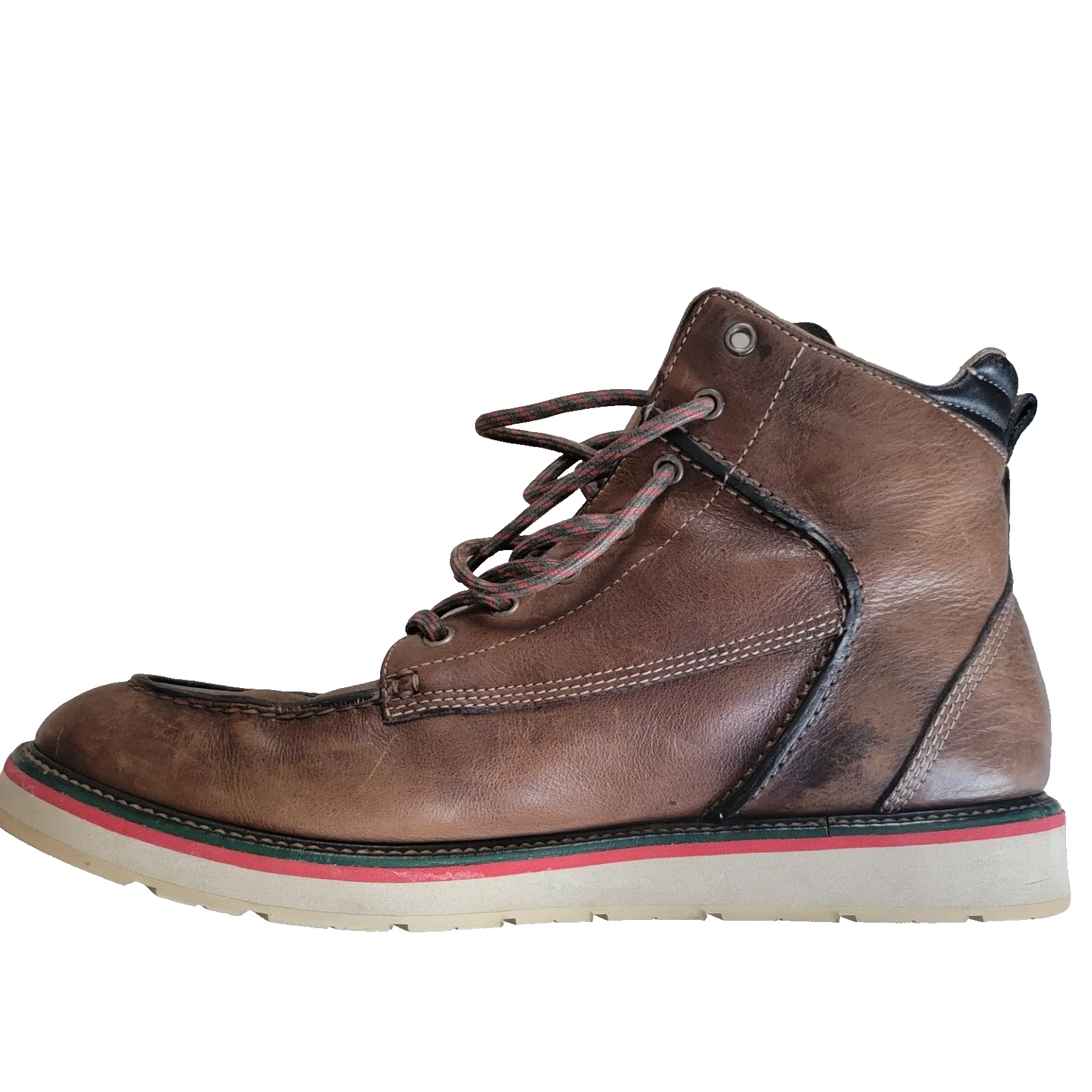 Bottes chukka en cuir homme Gucci   Marron   Taille 11,5 G   Made in Italy