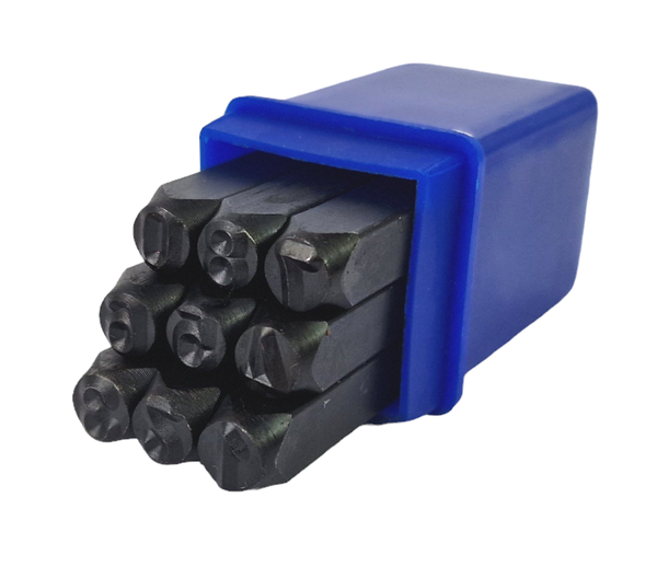 Schlagzahlen Einschlagzahlen 9-Teilig Einschlagstempel Zahlen Stempel Set 6 Mm-image