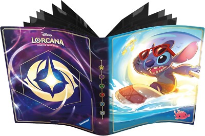Disney Lorcana TCG Portfolio Binder Premium Storage Stitch