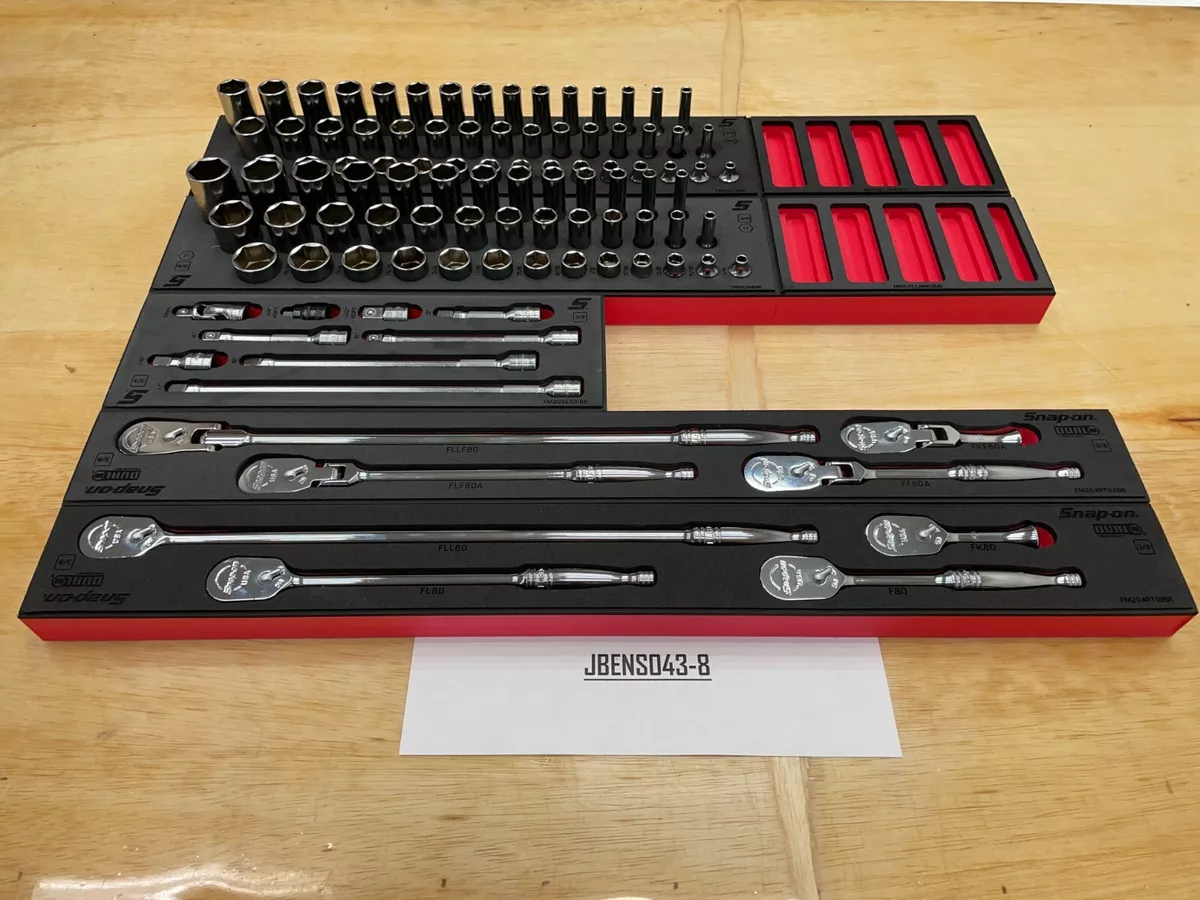 Snap-On Tools NEW RED 101 Piece 3/8