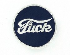 patch ecusson brode thermocollant ou a coudre  f*** biker motard