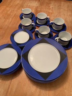 Block Spal  Diamond  Jewels China Set | Portugal | 6 Place Settings