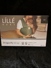 L LL baby Dragonfly Wrap Ergonomic Baby Carrier, Black, NIB