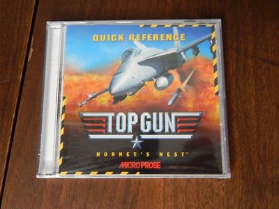 NEW SEALED Top Gun Hornet's Nest video game (PC CD, 1998) by Microprose Hasbro