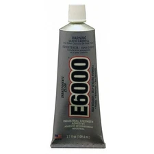 1pc Eclectic Products 220011 Adhesive, E6000 High Viscosity Series, Clear,