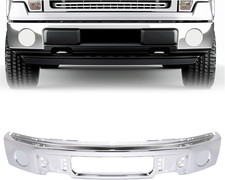 3Pcs Front Bumper Face Bar Compatible with 2009-2014 Ford F150 Replacement for 9