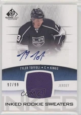 2013-14 SP Game Used Edition Inked Rookie Sweaters /99 Tyler Toffoli Auto 1a67