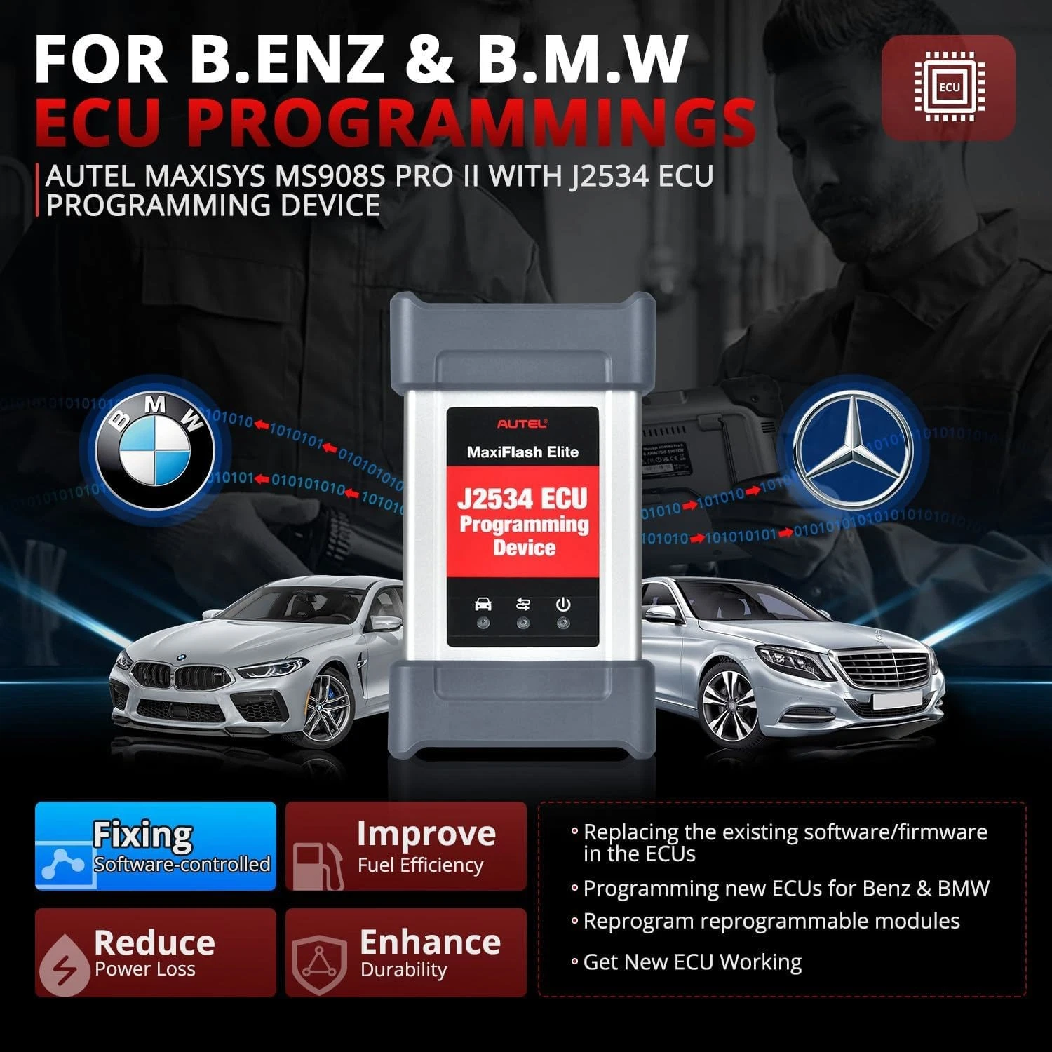 Autel MaxiSys MS908S PRO II ECU Programmer 2026 Car Scanner ECU Coding as Elite image 5