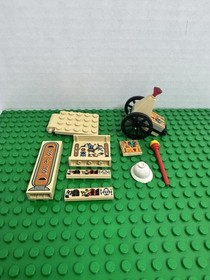 LEGO 5988 & 1183 Mummy & Cart - Adventurers Desert MISC LOT Hieroglyph Panels