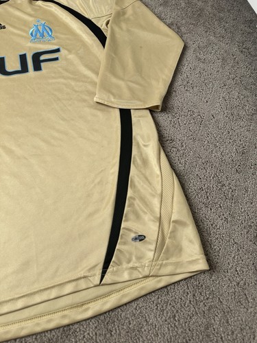 Vintage Mens Soccer Jersey 2008-2009 Olympique Marseille Third Football Size XL - Picture 5 of 10