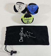 World Footbag DirtBag Classic Footbag Hacky Sack 3-Pack w/ Pouch