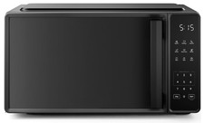 Microondas 0.7ft 700W cocina rápida con presets, bloqueo niños, negro, Nuevo