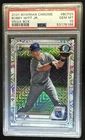 2020 Bowman Bobby Witt Jr. Chrome Prospects Mega Box Refractor #BCP-25a PSA 10