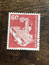 German Stamp Rontgengerat 60 Pfennig Deutsche Bundespost Rare TKS1238*