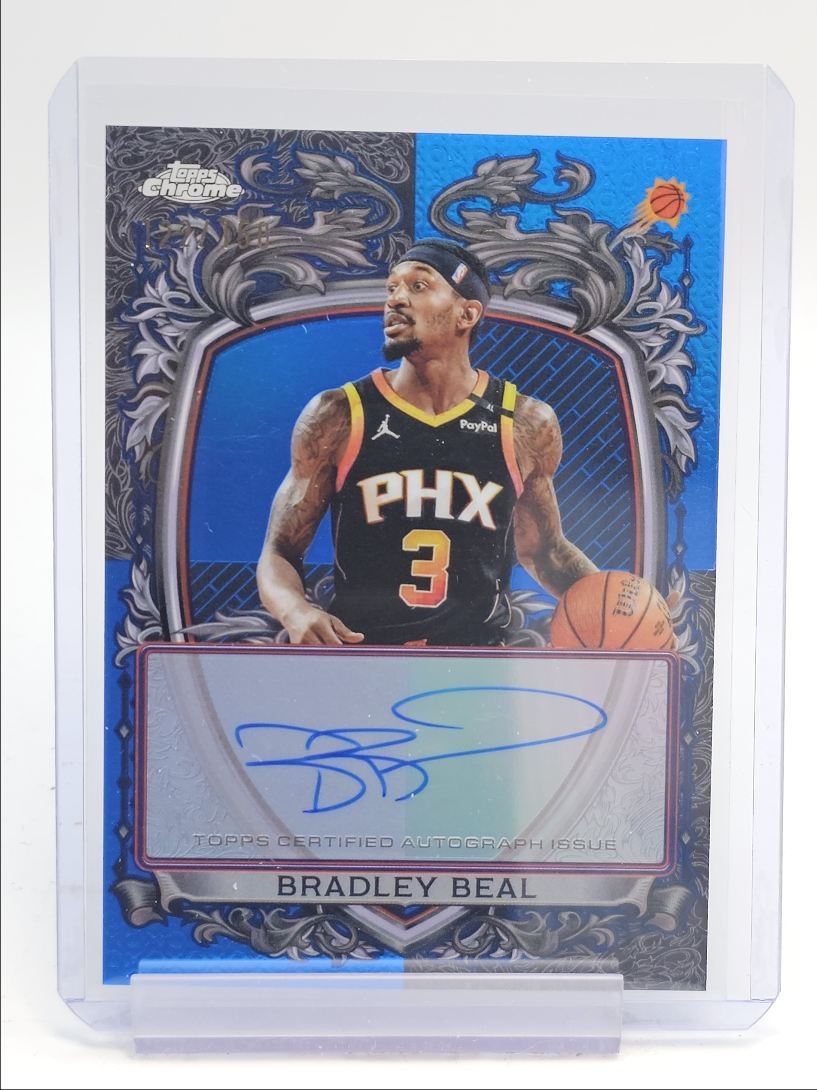Bradley Beal 2025 Topps Chrome #SS-BB Signature Style - Blue