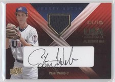 2008 USA Baseball National Teams Jersey Autos Black Ink Ryan Weber Auto 00gy