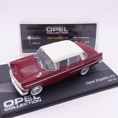 Opel Collection 1:43 Opel Kapitän PII 1959-1963 zweifarbig in PC-Box EI286