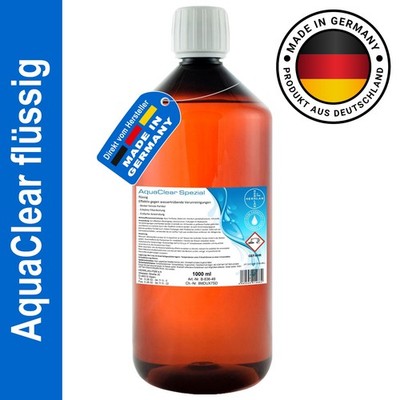 HERRLAN AquaClear flüssig 1 L KristallKlar   Anti Trübung   Für alle Filterarten