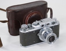 ZORKI Ic, 50/3.5 INDUSTAR-22 DUST , SLOW SECOND CURTAIN, AS IS/226947