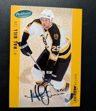 2005-06 Parkhurst  Facsimile Auto 082/100 Hal Gill #47 BOSTON BRUINS