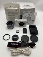 Canon EOS M10 15-45mm f/3.5-6.3 IS STM Mirrorless Camera Kit White