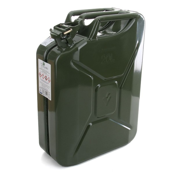Valpro Benzinkanister Reservekanister Mit Sicherungsstift Ggvs Metall 20 Liter-image
