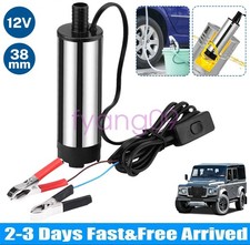 DC 12V Electric Submersible Pump Water Pump For Water/Diesel Oil Transfer 38mm